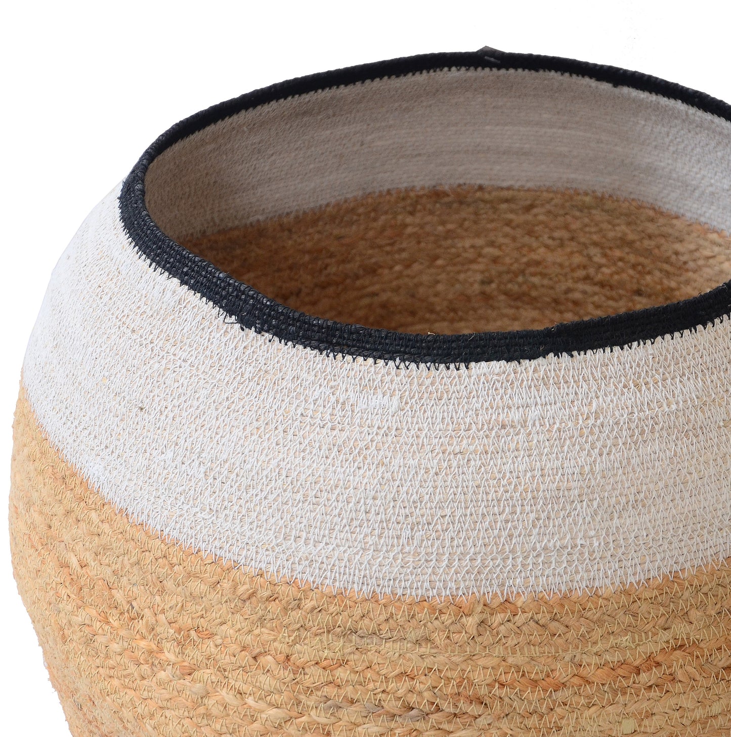 Basket- White and Black - Belim Homme