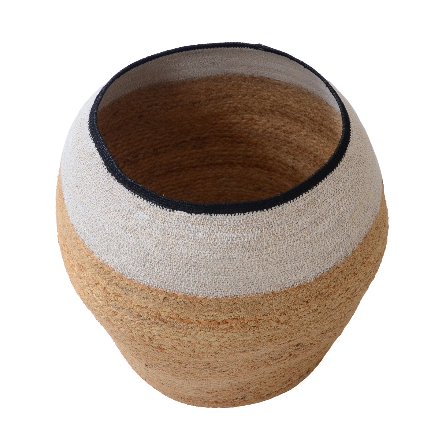 Basket- White and Black - Belim Homme
