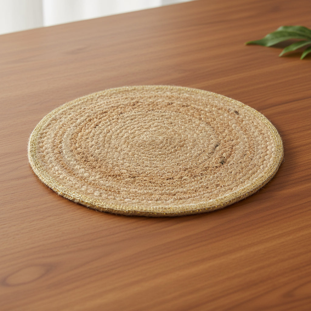 Placemat - Golden Natural Fibre (SET OF 4) - Belim Homme
