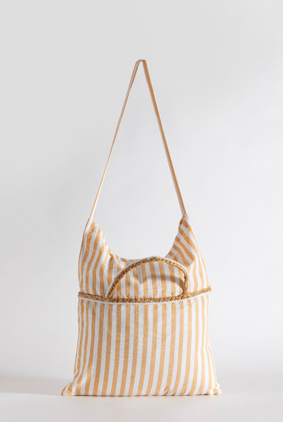 Sunlit DuoStripe Tote