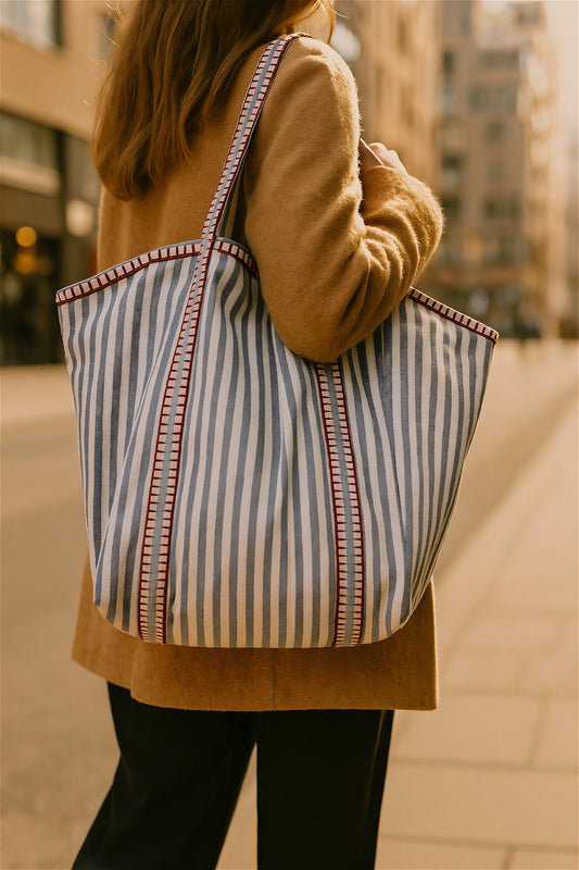 Seaside Stripes Tote