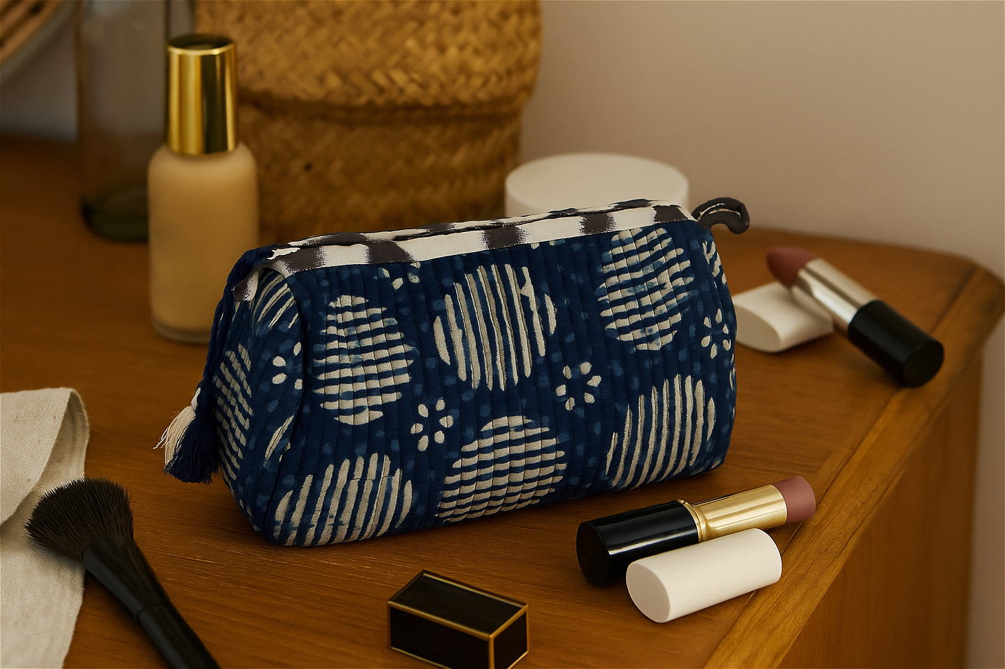 Skyline Indigo Pouch