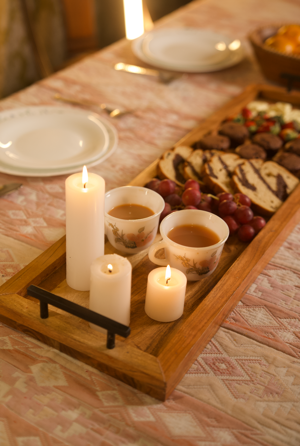 Natural Wood Serve Tray