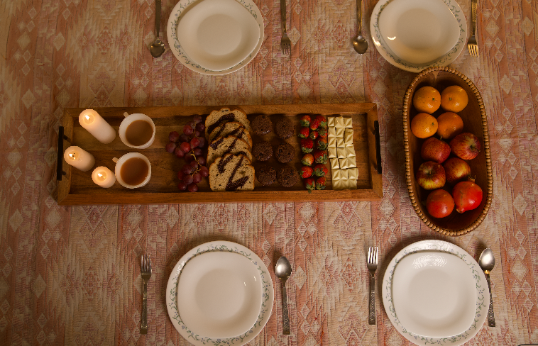Natural Wood Serve Tray