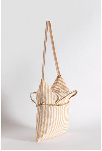 Sunlit DuoStripe Tote