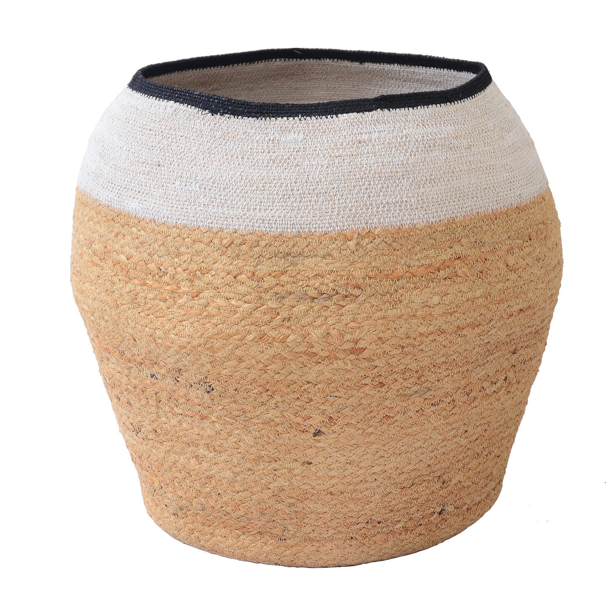 Basket- White and Black - Belim Homme