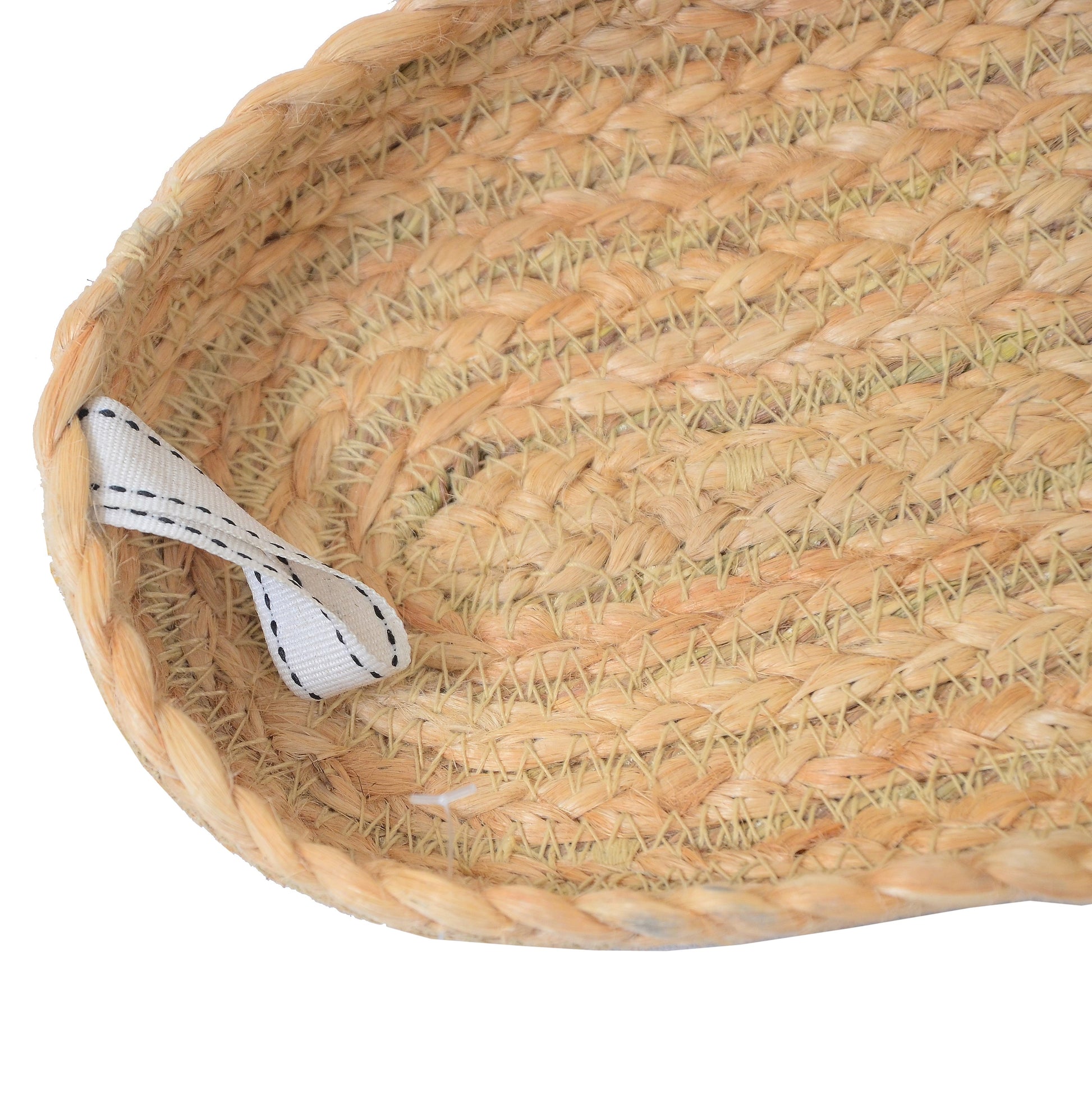 Bread Basket - White hoop (Set of 2) - Belim Homme