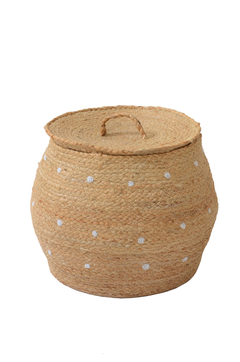 Basket - Polka Dots
