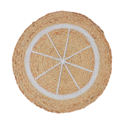 Placemat - White Threadwork (SET OF 4) - Belim Homme