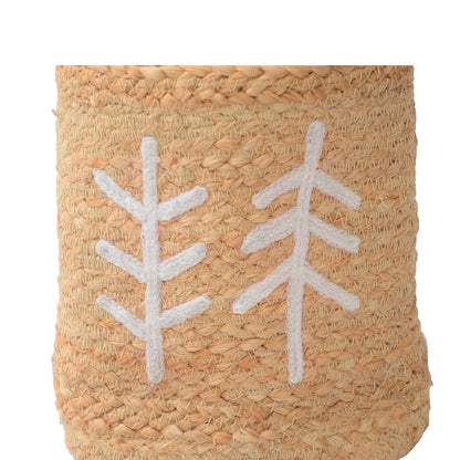 Planter - White Embroidery and Hoop - Belim Homme