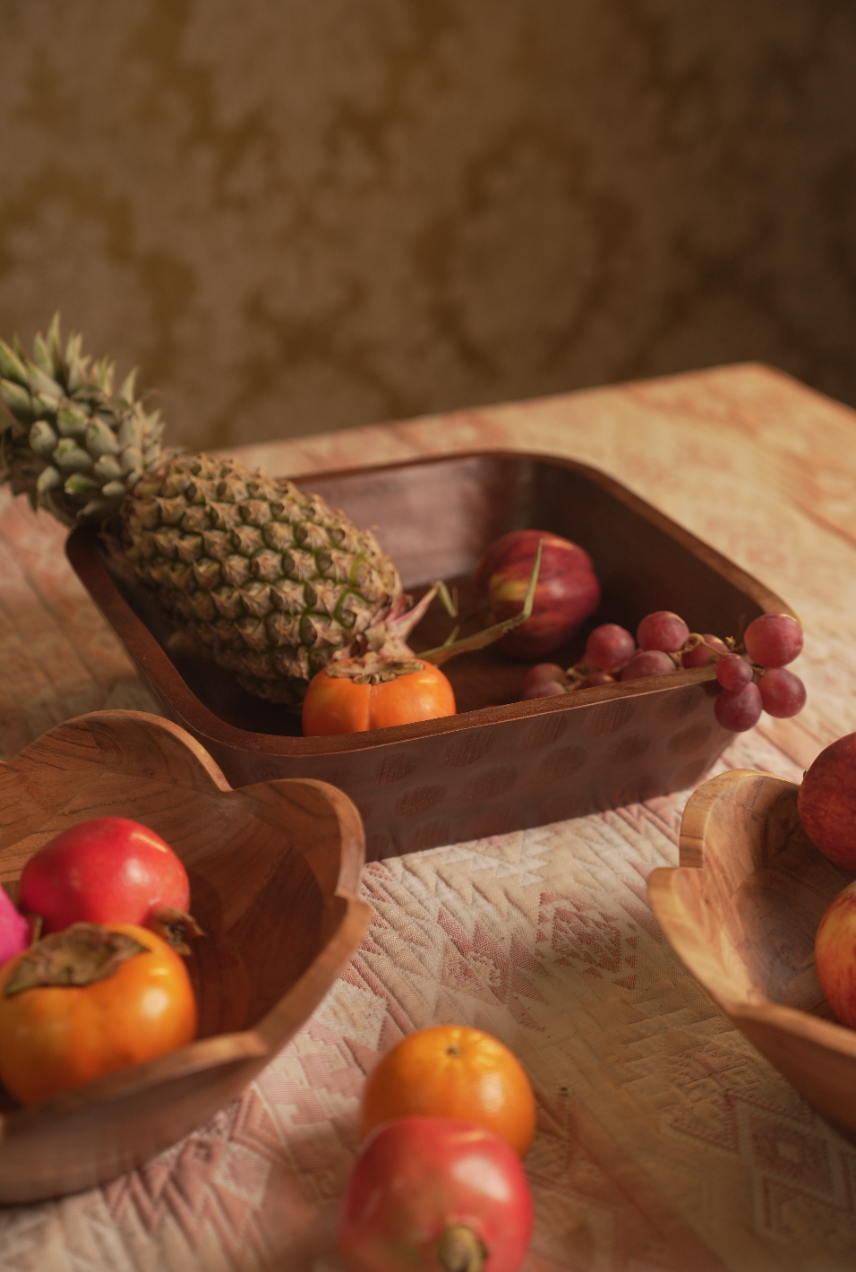 Organic Edge Wooden Bowl
