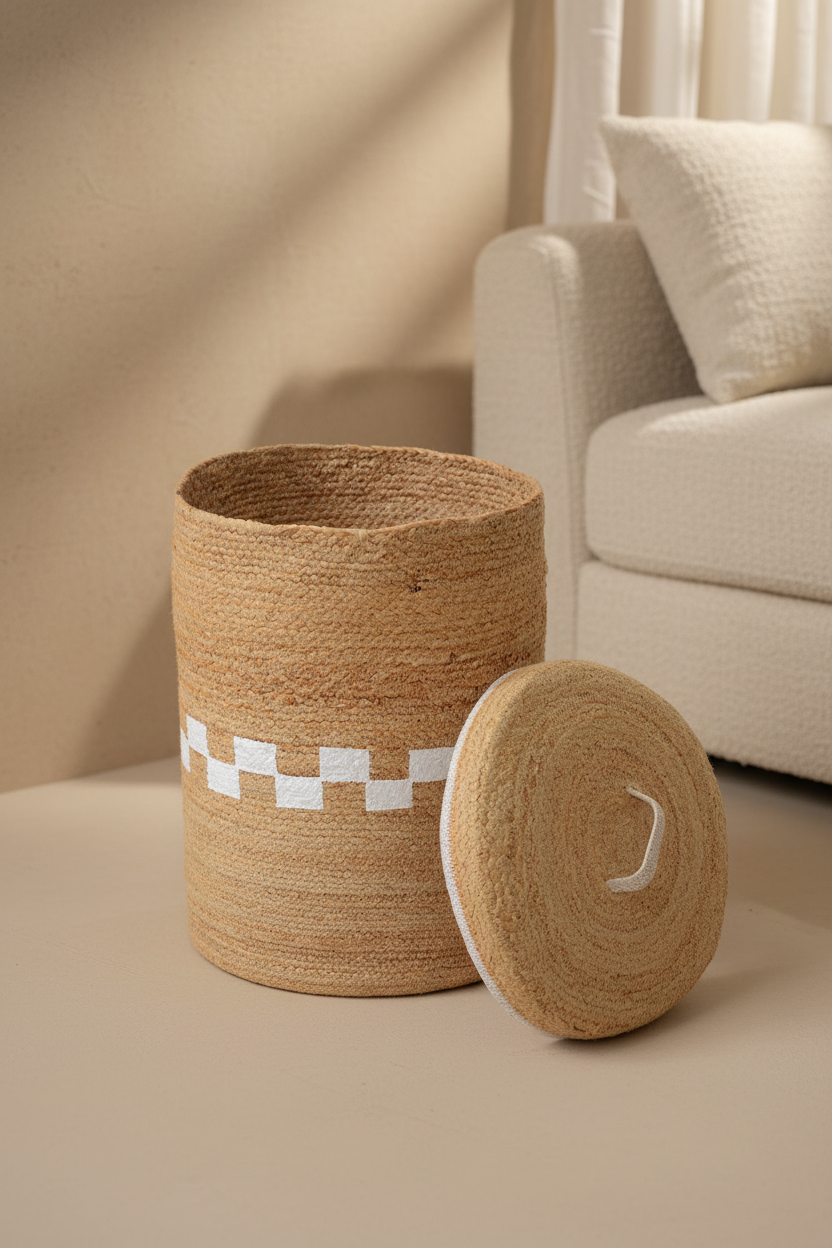 Basket- White Accent