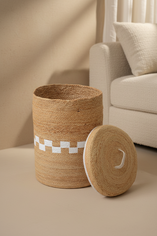 Basket- White Accent